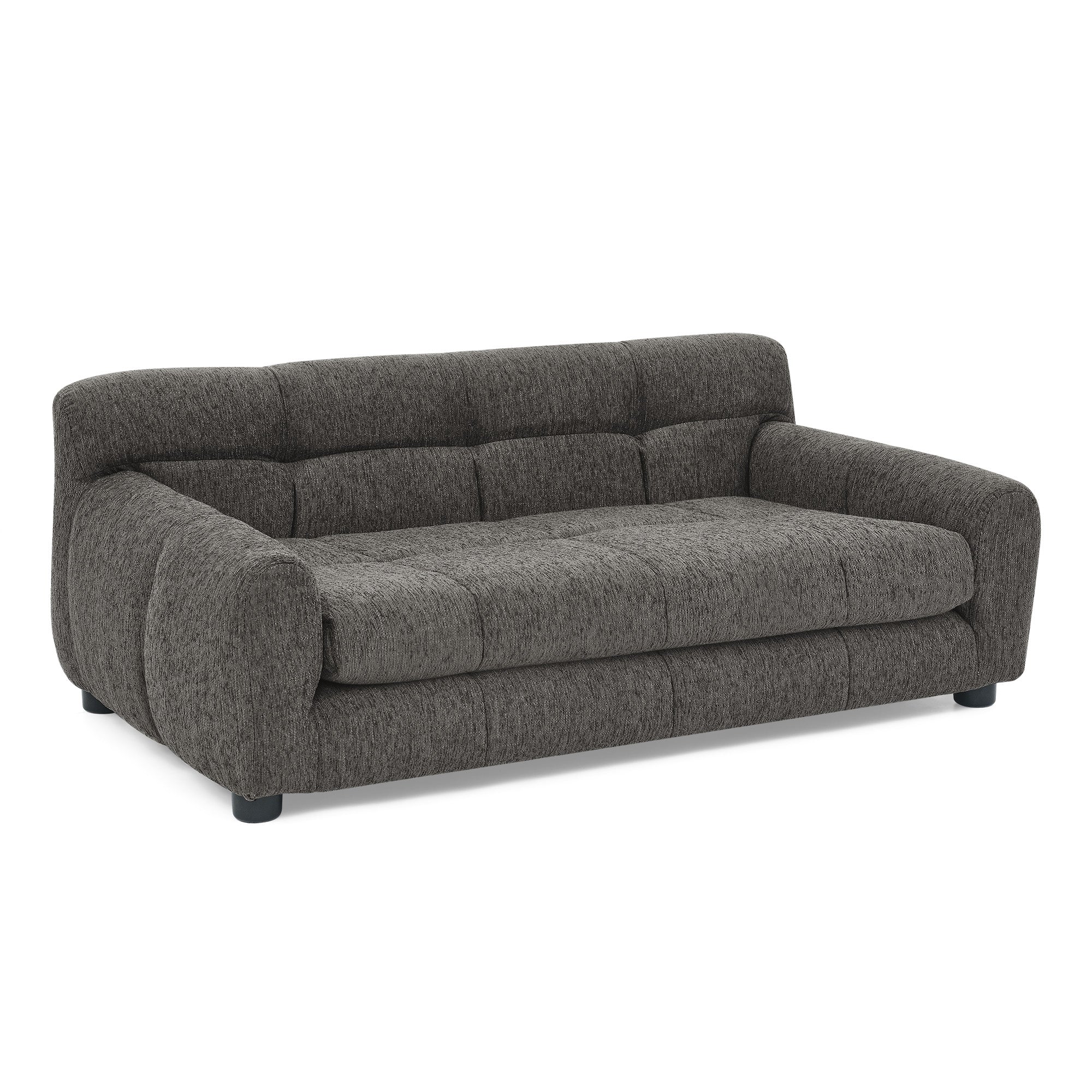 Soft and comfortable pet sofa with backrest and armrests, suitable for modern rectangular pet sofas for small and medium-sized dogs