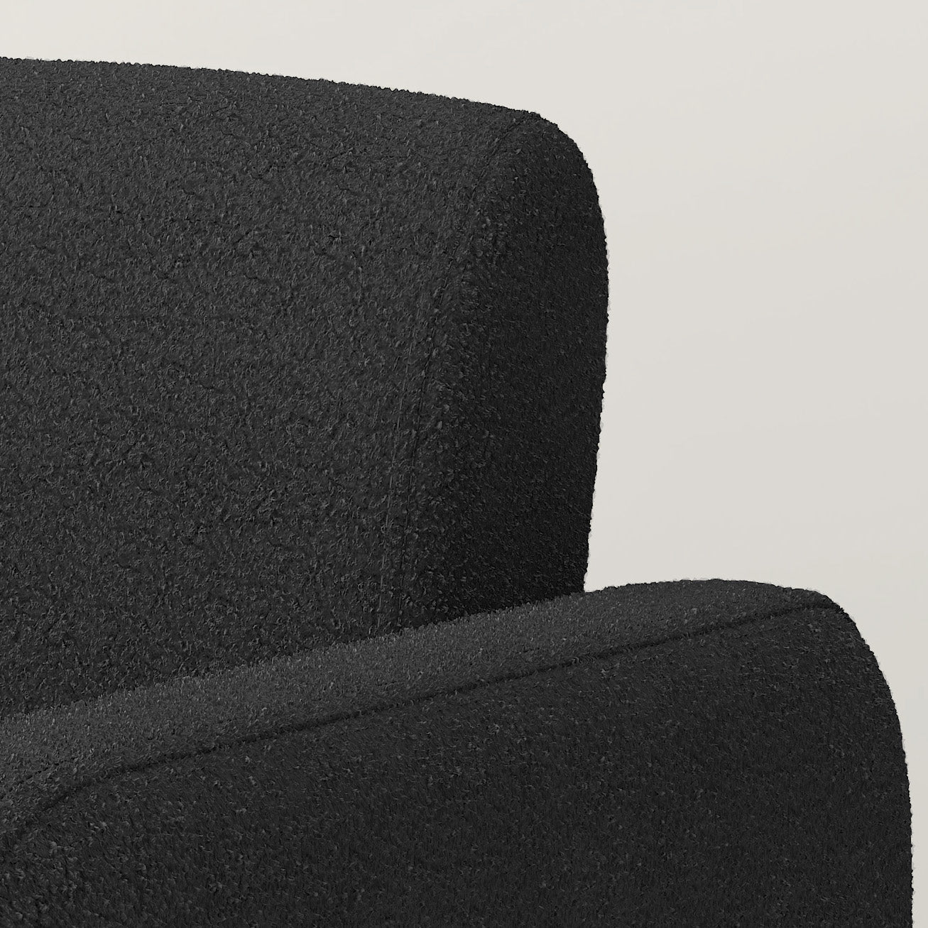 Upholstered Single Sofa Chair with Armrests, Comfortable Seating for Dining Room, Living Room, Bedroom, Reception Area