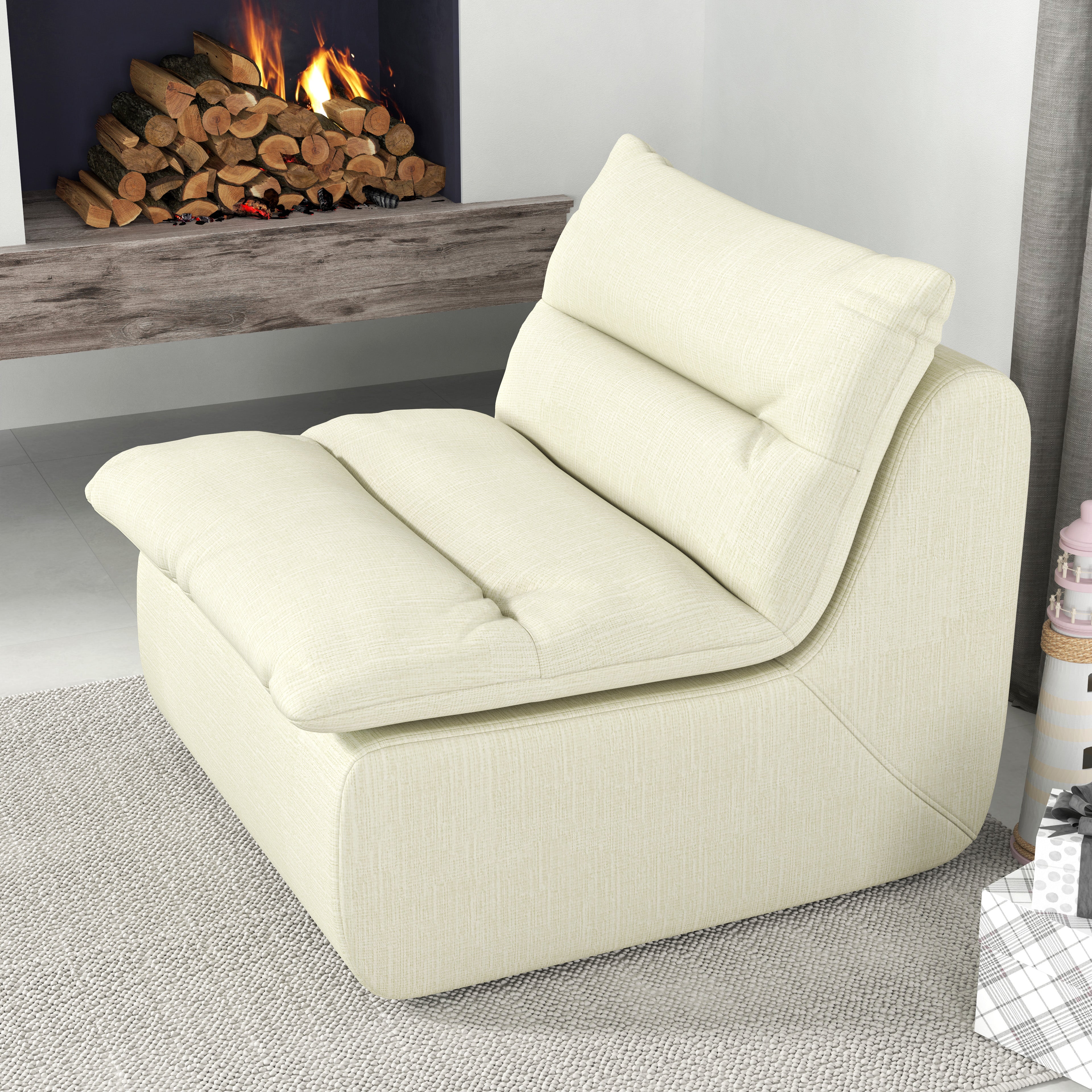 Lazy Floor Sofa,Modern armless and backless sofa chair,Comfy Accent Bean Bag Couch,suitable for living room bedroom office