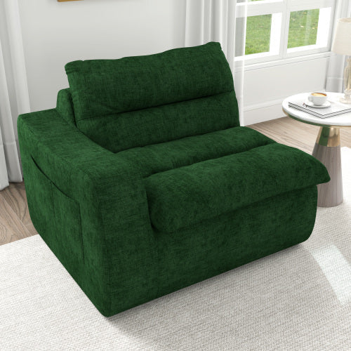 Lazy Floor Sofa,Modern armless and backless sofa chair,Comfy Accent Bean Bag Couch,suitable for living room bedroom office