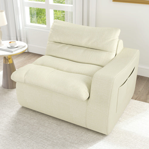 Lazy Floor Sofa,Modern armless and backless sofa chair,Comfy Accent Bean Bag Couch,suitable for living room bedroom office